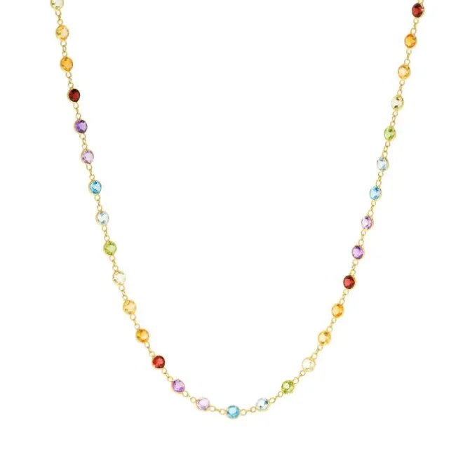 Collier "rainbow" Gold 585