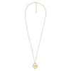 Collier "Sadie" Stahl gold ionenplattiert