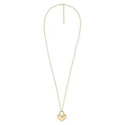 Collier "Sadie" Stahl gold ionenplattiert