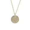 Collier "Sadie glitz" Stahl gold ionenplattiert