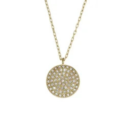 Collier "Sadie glitz" Stahl gold ionenplattiert