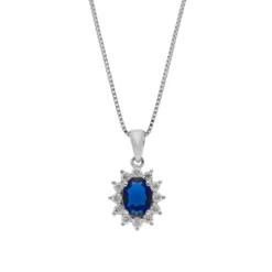 Collier Silber 925 Sterling Zirkonia