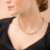 Collier Silber 925 tlw. vergoldet