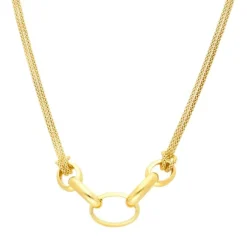 Collier Silber 925 vergoldet