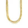 Collier Silber 925 vergoldet