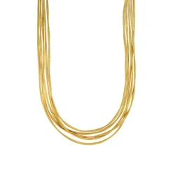 Collier Silber 925 vergoldet