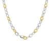 Collier Silber 925 vergoldet bicolor