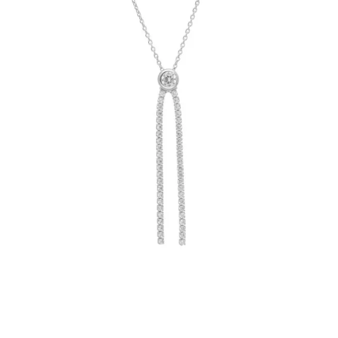 Collier Silber 925 Zirkonia