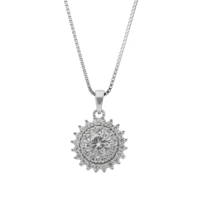 Collier Silber 925 Zirkonia
