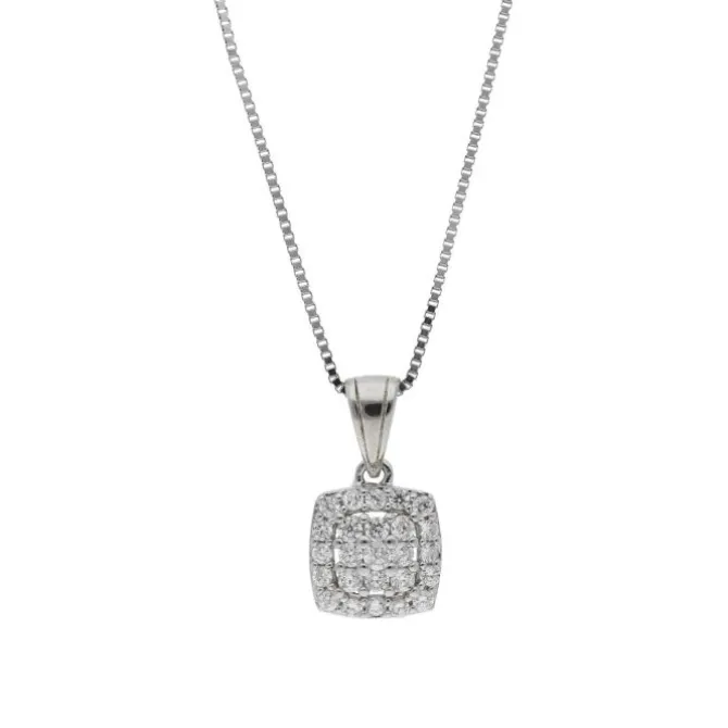 Collier Silber 925 Zirkonia