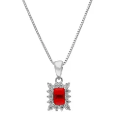 Collier Silber 925 Zirkonia