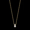 Collier Silber 925 Zirkonia vergoldet
