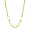 Collier Silber 925 Zirkonia vergoldet