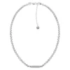 Collier "SNAKE" Stahl Imitationssteine