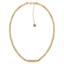 Collier "SNAKE" Stahl gold ionenplattiert