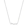 Collier "Stern" Silber 925 Zirkonia