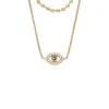 Collier "Sutton" Stahl gold ionenplattiert