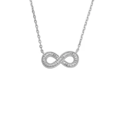 Collier "Unendlichkeit" Silber 925 Zirkonia