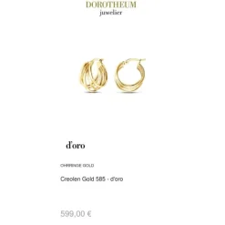 Creolen Gold 585