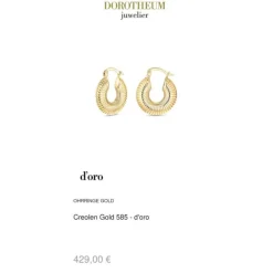 Creolen Gold 585