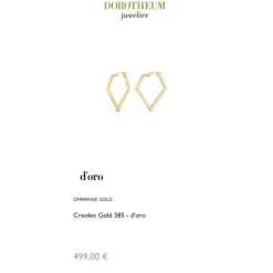 Creolen Gold 585