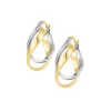 Creolen Gold 585 bicolor