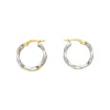 Creolen Gold 585 bicolor
