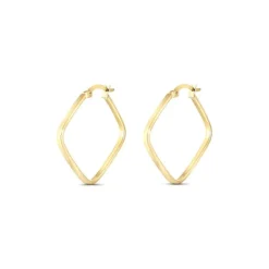 Creolen Gold 585 eckig