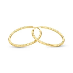 Creolen Gold 585 tlw. diamantiert