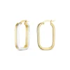 Creolen Gold 585 tlw. rhodiniert