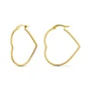 Creolen "Herz" Gold 585