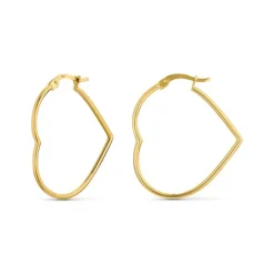 Creolen "Herz" Gold 585