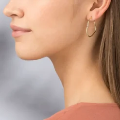 Creolen "Herz" Gold 585
