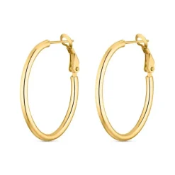 Creolen oval Gold 585
