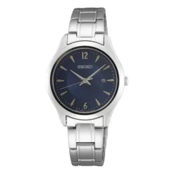 Damen Armbanduhr "Dress" blau Stahl
