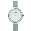 Damen Uhr "ALVA" Quarz Stahl