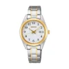 Damen Uhr "DRESS" Quarz Stahl tlw. gold