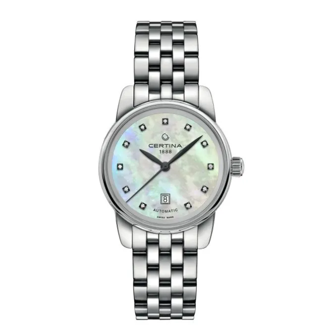 Damen Uhr "DS PODIUM" Automatik Stahl