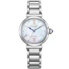 Damen Uhr ECO Drive Stahl