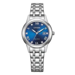Damen Uhr "ELEGANCE" ECO Drive Stahl