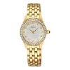 Damen Uhr "FASHION/STYLE" Quarz Stahl gold