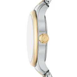 Damen Uhr "GILMORE" Quarz Stahl bicolor ionenplattiert