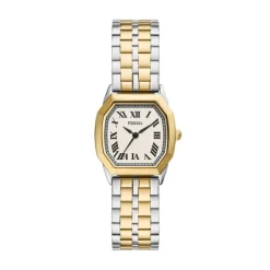Damen Uhr "HARLOW" Quarz Stahl bicolor