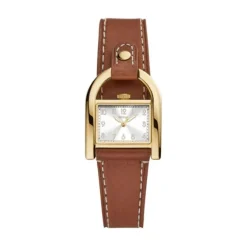 Damen Uhr "HARWELL" Quarz Leder braun
