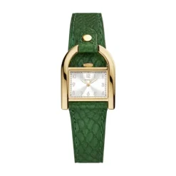 Damen Uhr "HARWELL" Quarz Leder gr&uuml;n