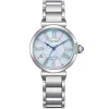 Damen Uhr "L" ECO Drive Stahl