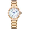 Damen Uhr "L" ECO Drive Stahl ros&eacute;