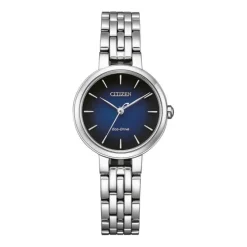 Damen Uhr "L ELEGANCE" ECO Drive Stahl