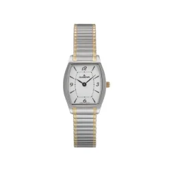 Damen Uhr "LUZERN" Quarz Stahl tlw. gold