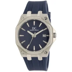 Damen Uhr Quarz Kautschuk blau